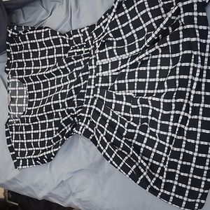 Tinley Road plaid dress with pockets